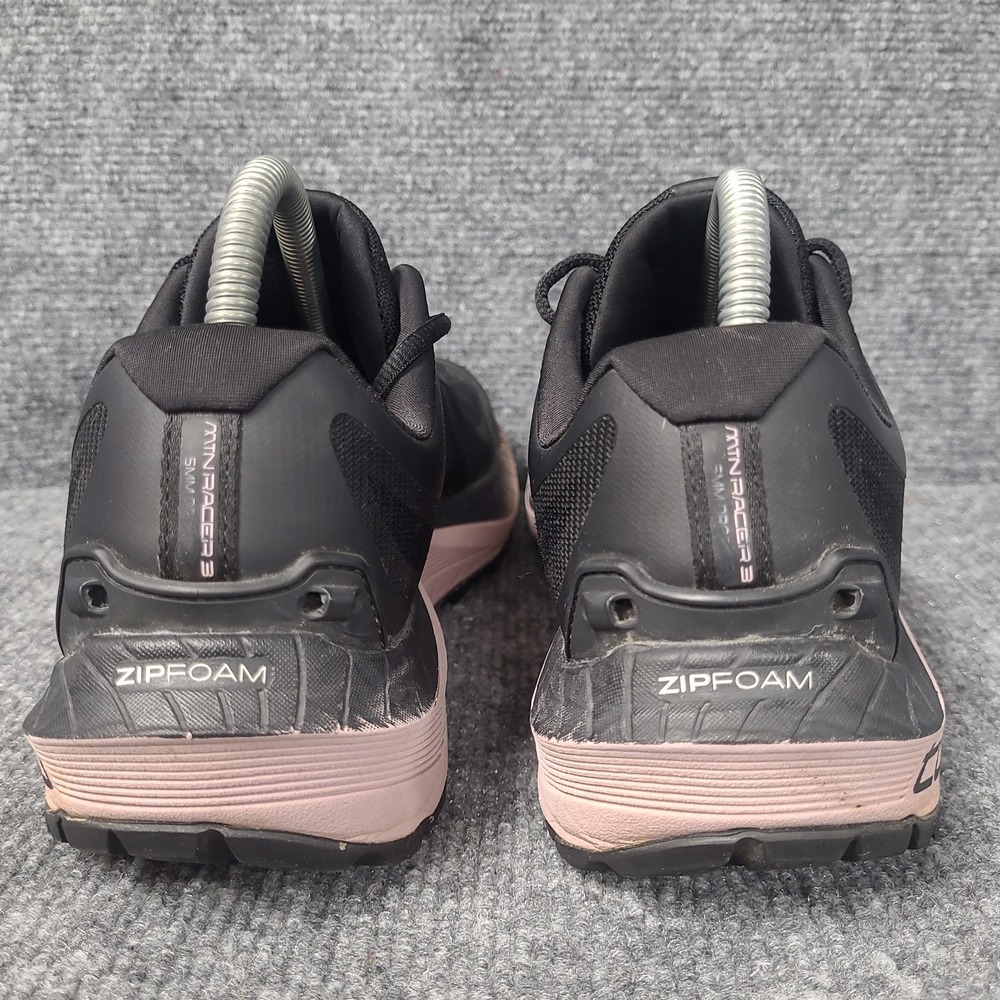 Topo Shoes Womens 9 MTN Racer 3 Black Pink Vibram Road Running Athletic - Picture 5 of 13